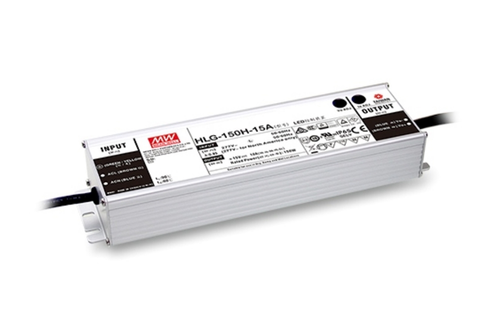 Meanwell HLG-150H-36A /  HLG-150H-48A LED Lighting Driver Power Supply